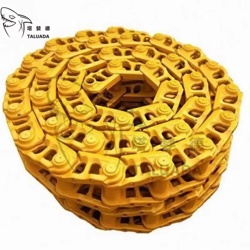 2026Steel Track Chain Assy Link Shoes for HD450 Excavator Undercarriage Parts