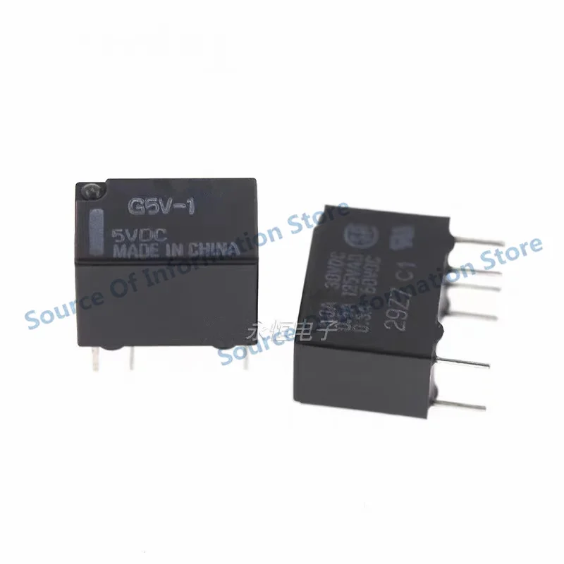 10PCS Mini Signal Relay G5V-1-12VDC G5V-1-24VDC G5V-1 5VDC G5V-1 G5V-1 3VDC 5VDC 12VDC 24VDC 1A 6Pin 100% new Original