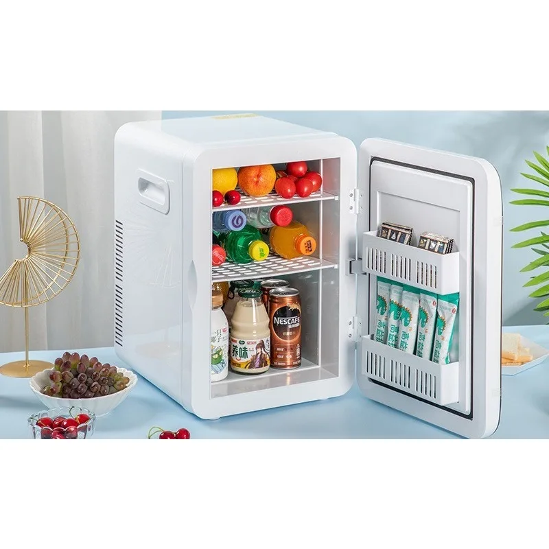 Amoi car refrigerator 8L mini small dormitory car home dual-purpose semiconductor refrigeration portable one piece delivery
