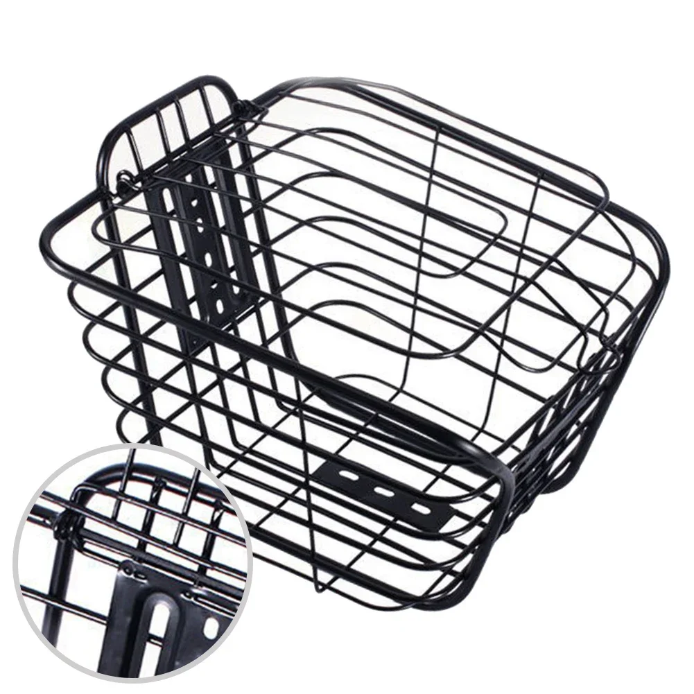 Electric Scooter Bicycle Metal Basket X Basket Light Brightness Metal Basket Note Package Content Practical Removed