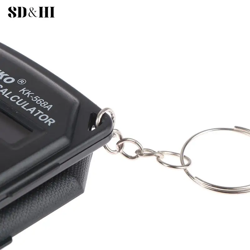 Kristall klare Schlüssel Palm Clam shell Rechner Tasche tragbare Mini Student Rechner Büromaterial