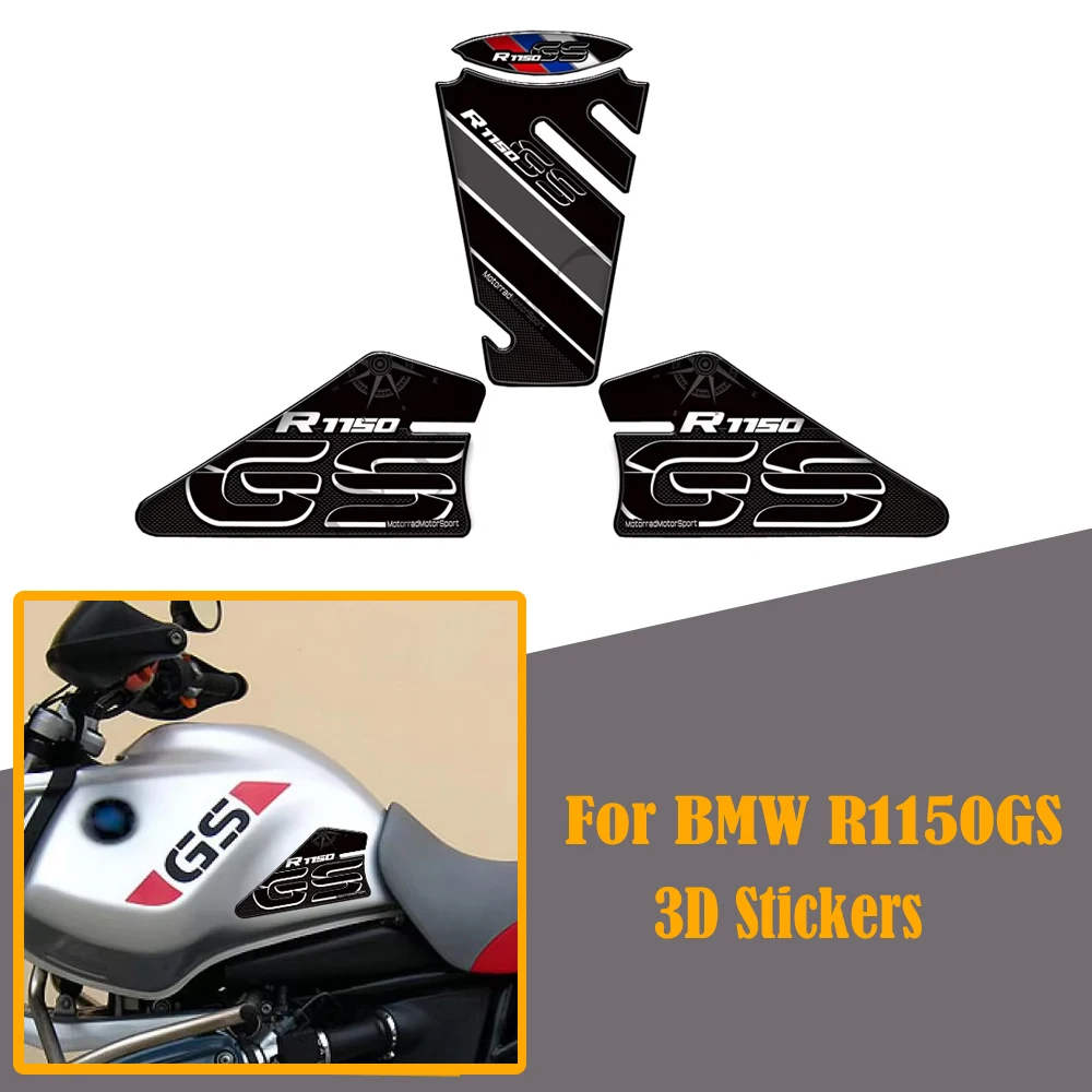 

NEW For BMW R1150GS R 1150 GS R1150 GSA Motorcycle Tank Knee Pad Grips Stickers Decals Protector Gas Fuel Oil Kit ADV Adventure