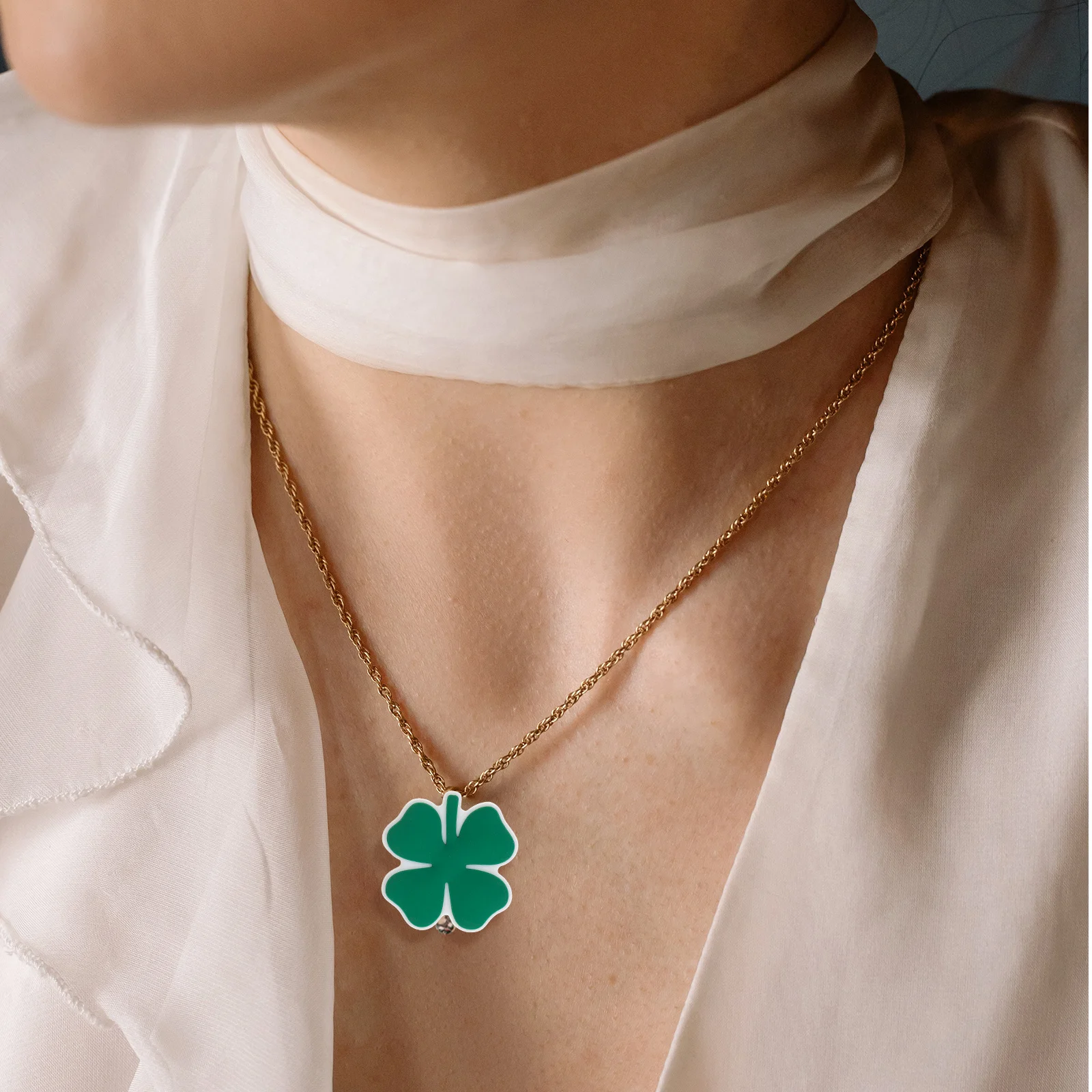 15 Uds. De cuentas de silicona de cuatro hojas, dijes de hojas resistentes para hacer joyas, llaveros artesanales, cuentas de silicona para llaveros