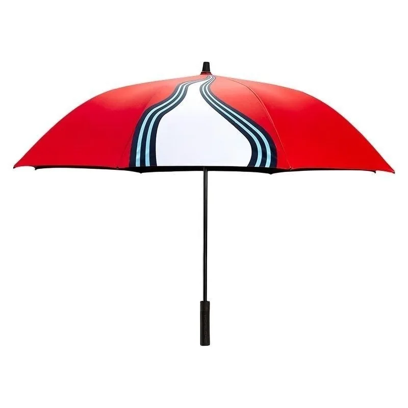 

Suitable For Porsche Martini Golf Long Handle Umbrella Black Plastic Business Gift Advertising Sun Protection Umbrella
