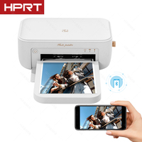 HPRT Color Photo Printer 300 DPI High-Resolution Instant Photo Printer Wireless Thermal Photo Printer with Paper and Ribbon