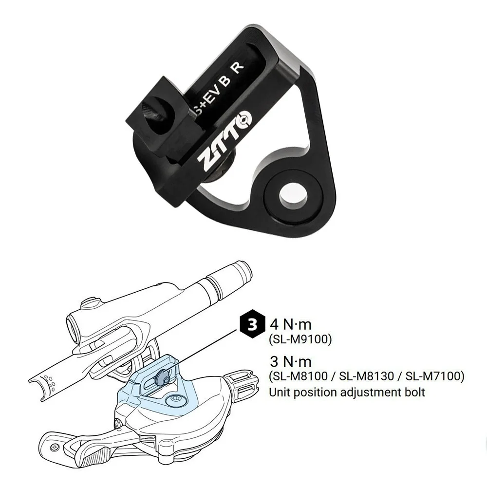 

ZTTO Conversion Kit for MatchMaker Brake Ispec EV Shifter Adapter I-spec Mount Ispecev M7100 M6100 M5100 G2 Guide Code