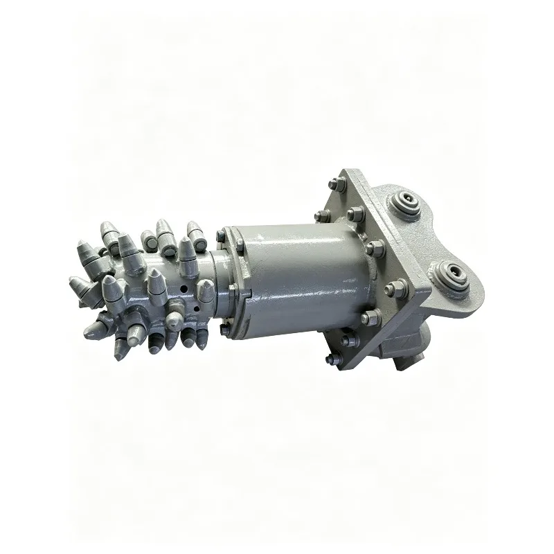 Professional Hydraulic Rotary Drum Cutter for Excavator Gear Bearing Core Components milling drum for Excavator Rock Grinder