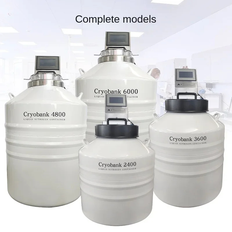 Small Gaseous Phase Nitrogen Canister 65L Laboratory 95/145/175l Liquid Nitrogen Biological Container Storage System