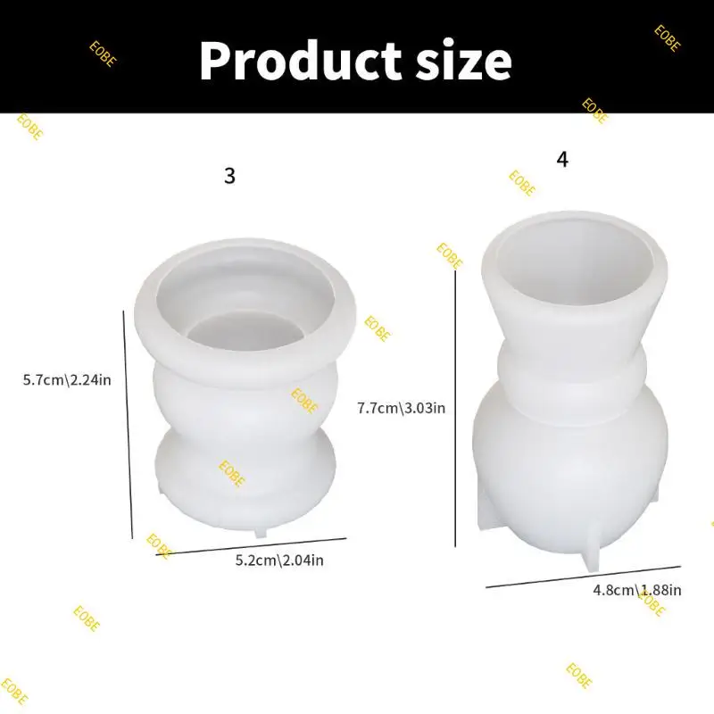 

E0BE Stand Moulds Round Candlestick Molds Suitable for Weddings Exhibitions