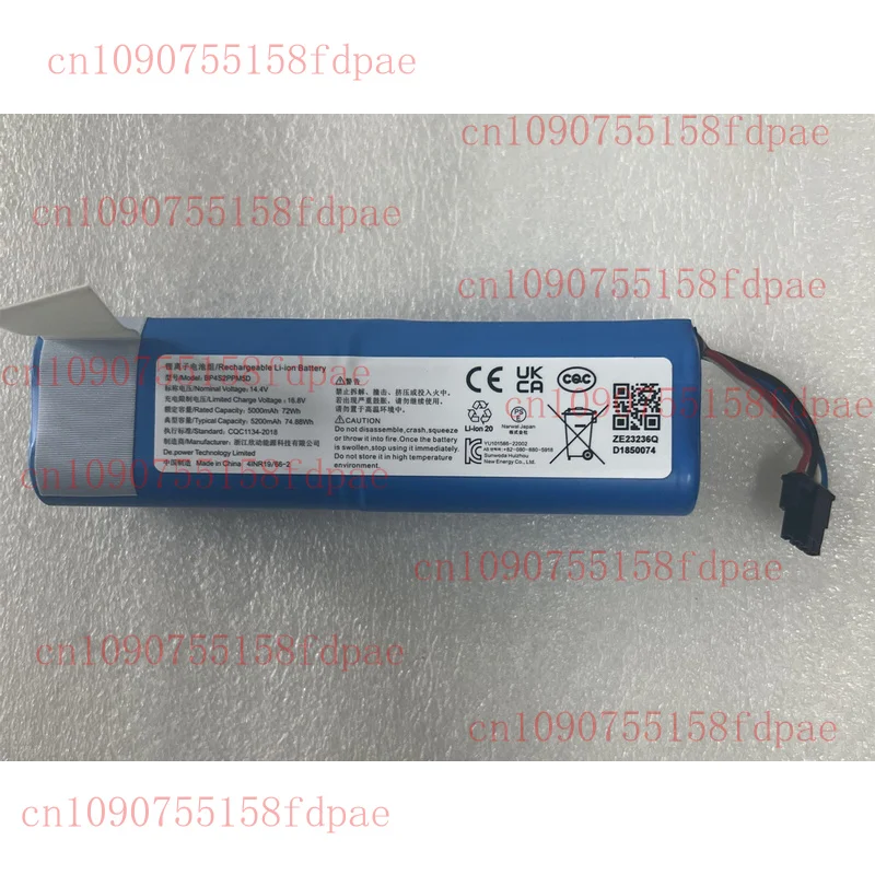 

BP4S2PPM5D — новый оригинальный аккумулятор емкостью 5200 мАч для робота-пылесоса NARWAL J3