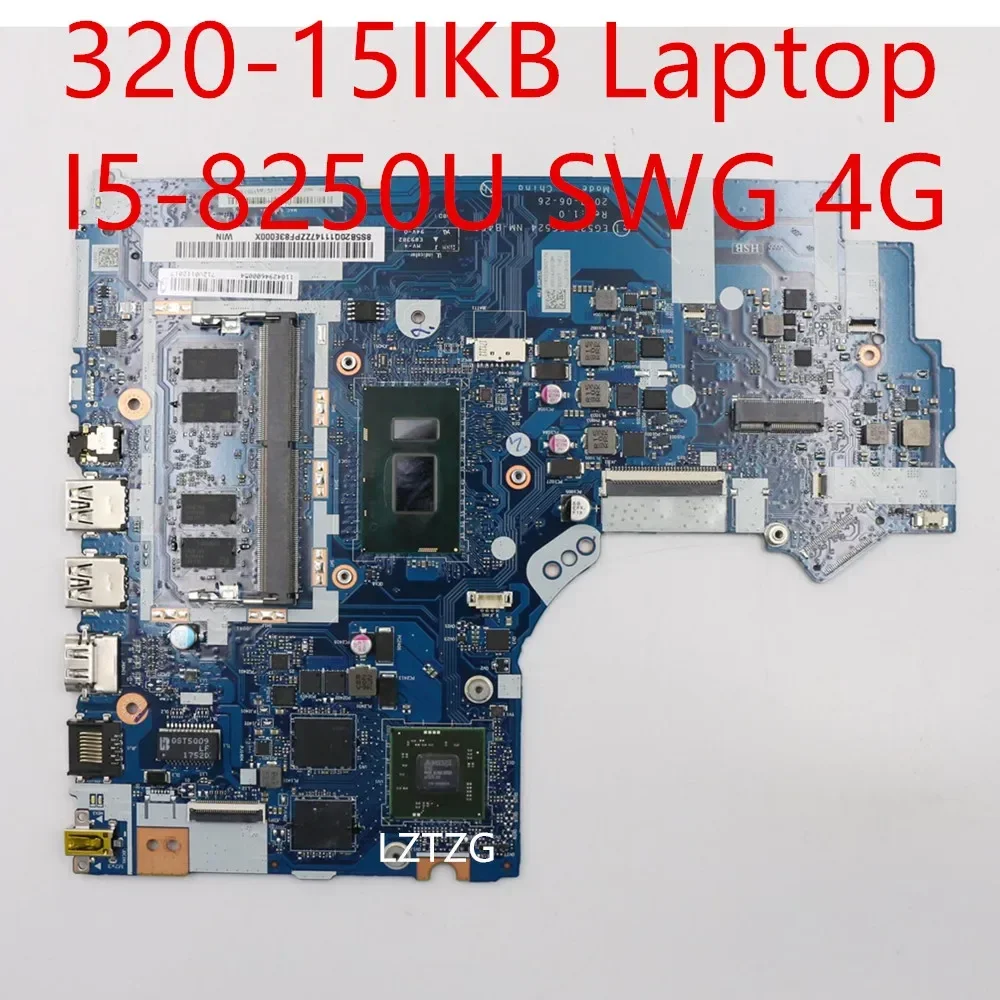 

Motherboard For Lenovo ideapad 320-15IKB Laptop Mainboard I5-8250U SWG 4G 5B20Q11147