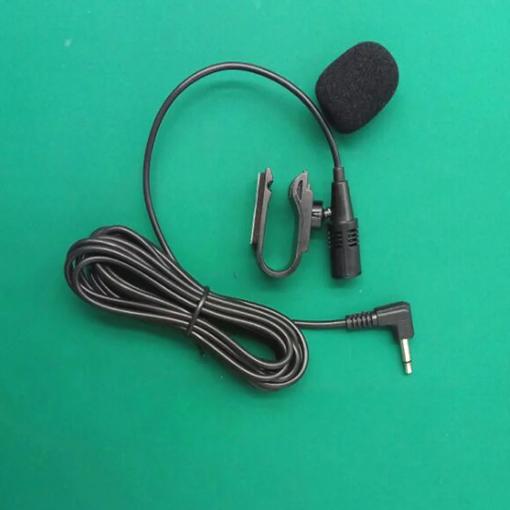 

Microphone Hands-Free Noise Reduction Motorbike Gps Collar Clip Mic Waterproof Dustproof 3.5Mm Black
