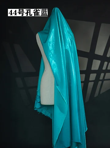 Dikke heldere zijde gouden stof Zeer profiel anti-rimpel glans Jurk Broek Kleding Designer Stof Zwart Wijnrood Groothandel