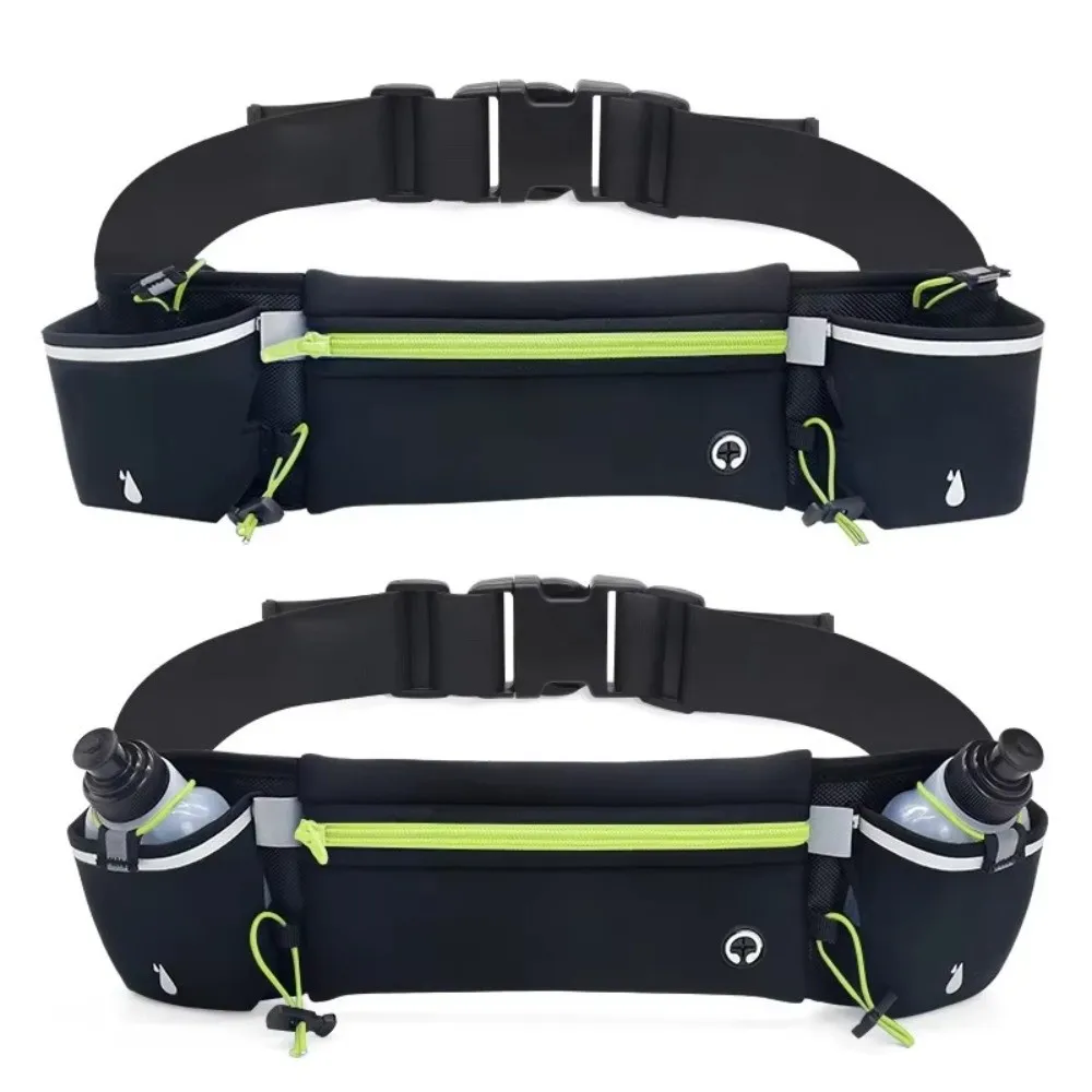 

New Dual Pocket Waist Bag Waterproof Multifunctional Sports Fanny Pack Running Belt Waist Bag for Phone Water Bottle