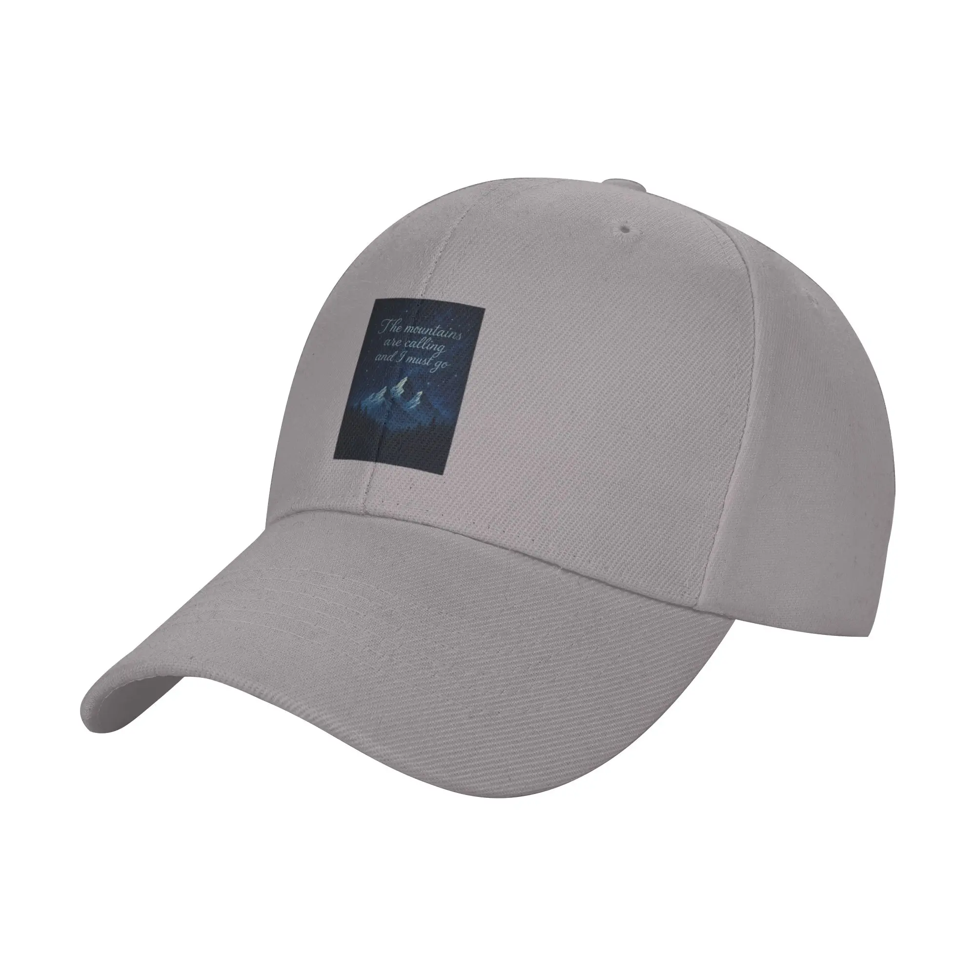 Hot Sale The Mountains Are Calling Baseball Cap  Adjustable Caps Men  College Outfit Caps Men
