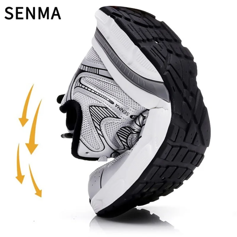 SENMA Winter dikke mode-sneakers voor heren en dames Casual sportschoenen Mesh atletische tennisschoen Platform dikke wandelschoenen