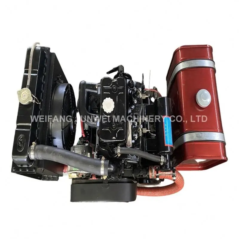 High Performance 500 300  Marine  Engine 6 Cylinders Yuchai Marine Machinery Engine With Control Panel