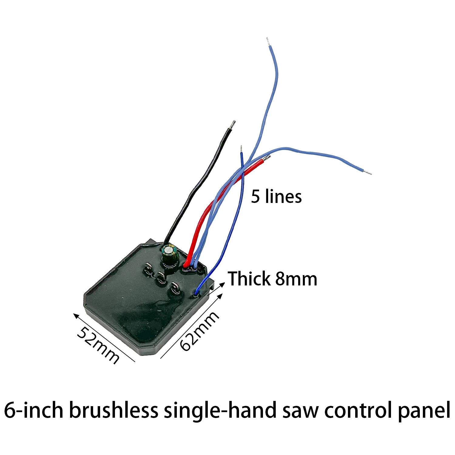 

1PC Brushless lithium-ion single-hand saw control board driver power tool switch control panel is suitable for 6-inch