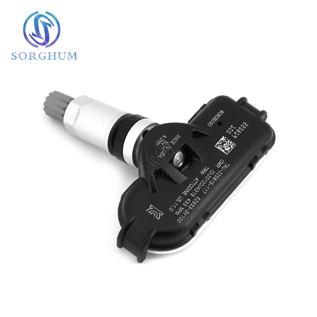 4pcs Sorghum 52933-3V100 52933 3V100 TPMS Tire Pressure Monitor Sensor For Hyundai Azera i40 Grandeur 2012 2013 2014 2015 2016