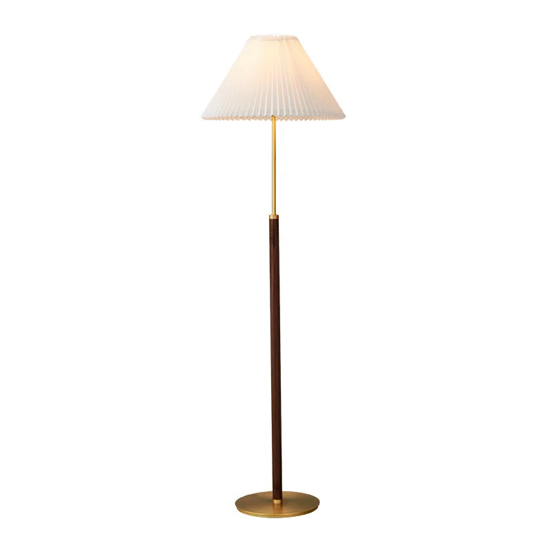 

Ins style living room sofa lamp bedroom study Nordic retro creative upright desk lamp