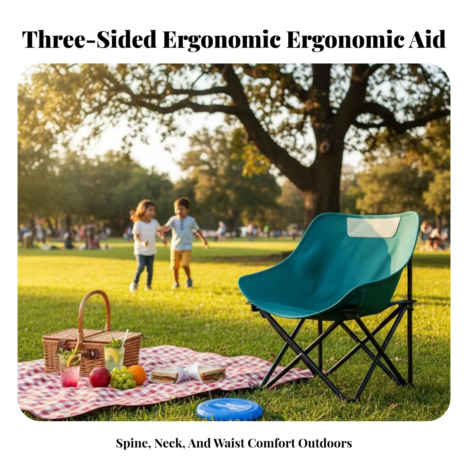 

Регулируемое кресло-луна: компактное, складное, легкое, для сидения и лежания, с функцией регулировки наклона, простое в сборке, для рыбаков