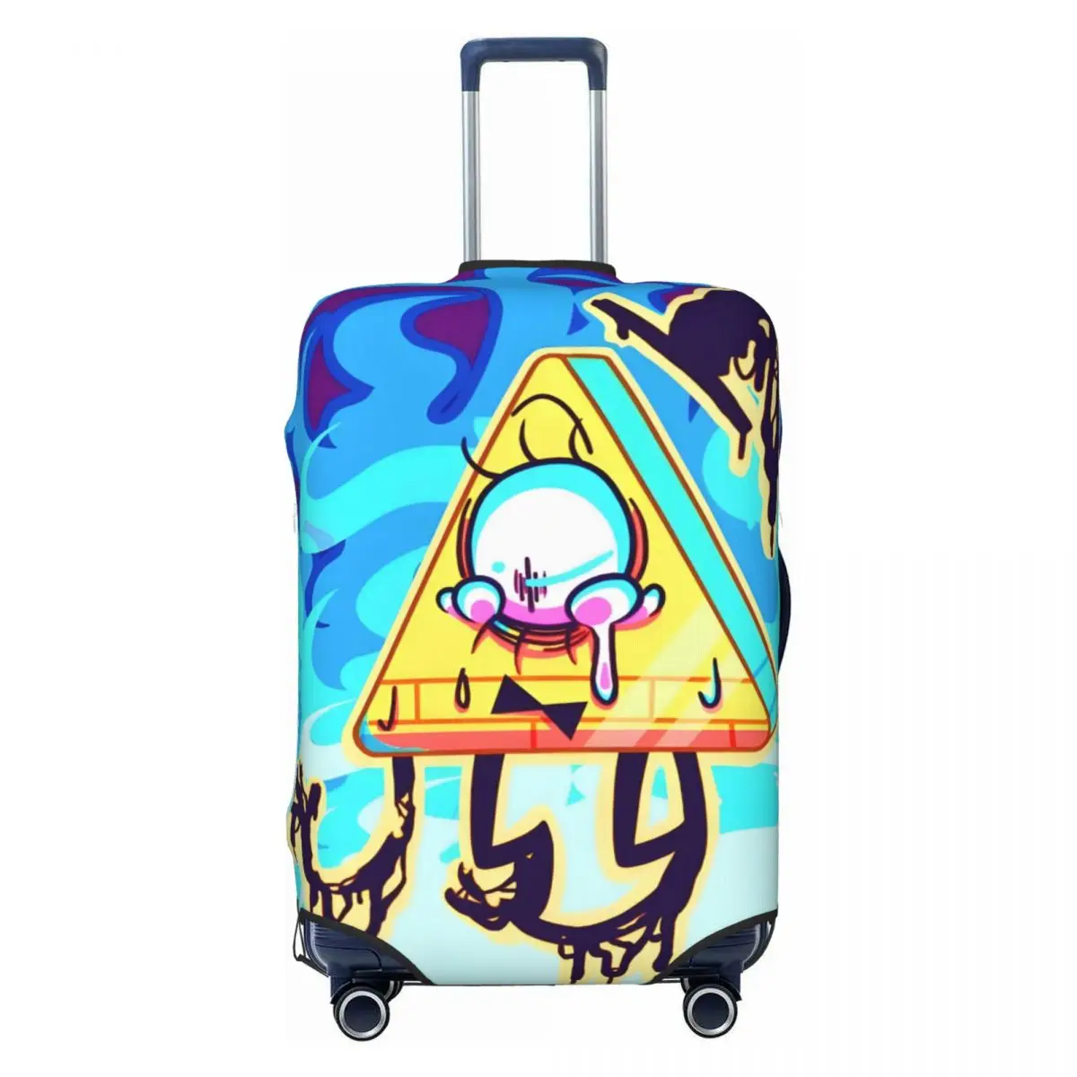 

Custom G-Gravityes Cartoon Funny Anime Movie Luggage Cover Elastic Travel Suitcase Protective Covers Fits 18-32 Inch