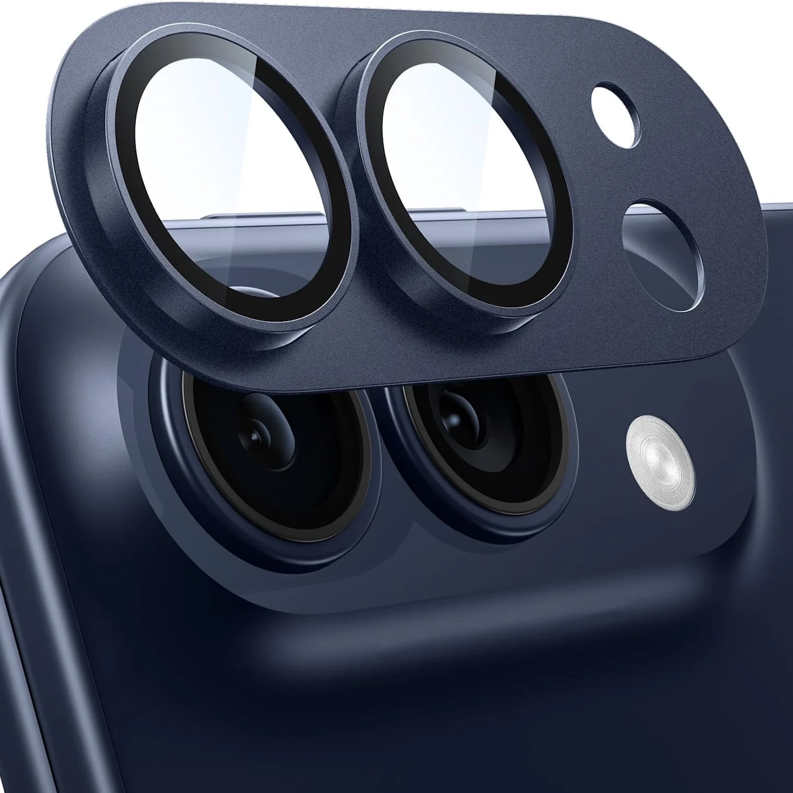 Film de protection pour objectif de caméra arrière pour iPhone Duo Ultra Fold, en alliage d'aluminium, noir, bleu, argent, coque durable pour téléphone portable