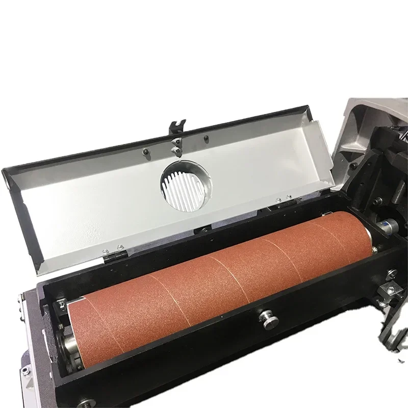 Best Seller FirstDigital Display Single Roller Sand Planer Cast-Iron Body Abrasive Band Machine Sand Press