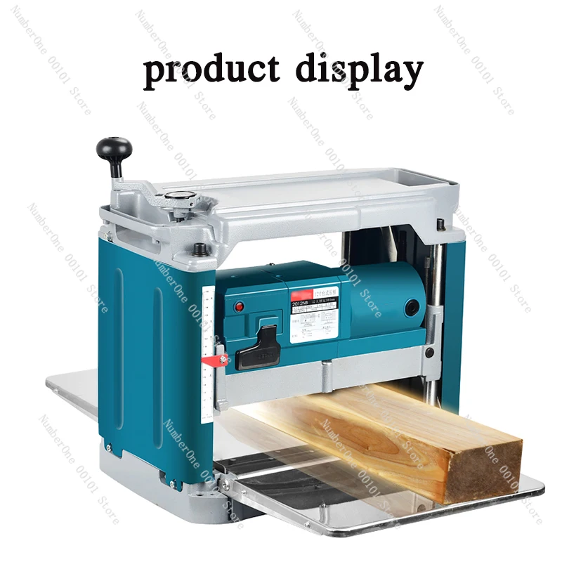 

220V Multi-function Woodworking Planing Machine Small Household Press Planer Machine High-power Electric Single-sided Planer