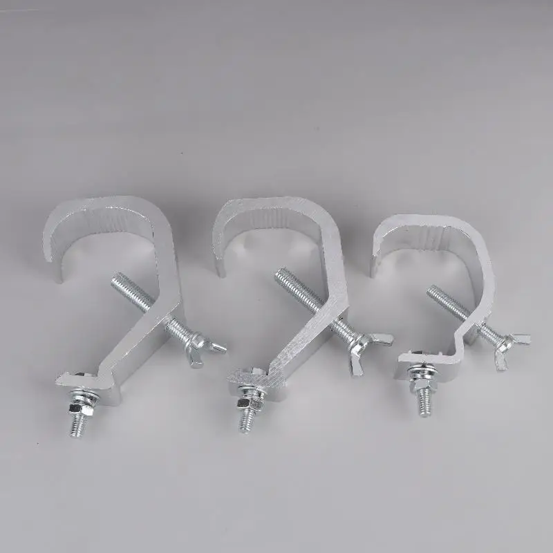 1Pcs Durable Portable Ideal Par Light Hook Adjustable Aluminum Stage Light Hooks Beam Light Hooks Single Clasp Light Hook