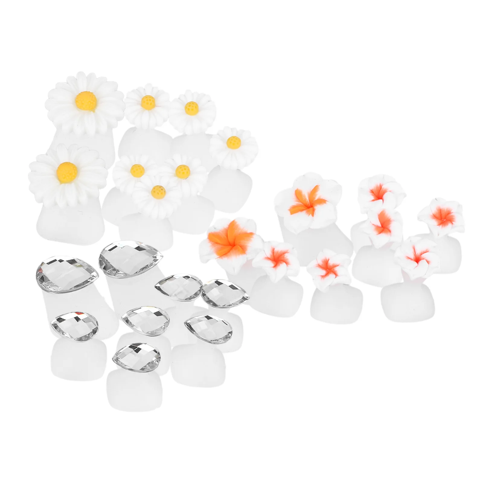 

3Sets Toe Spreaders Exquisite Design for Professional Salon Home Use Pedicures Accessories Toe Separator Pedicures Foot Spacer