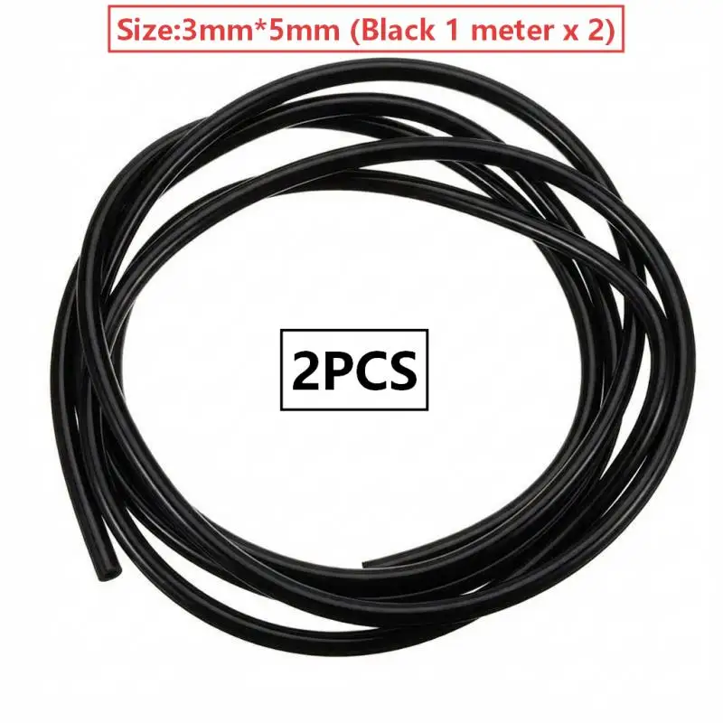 3mm x 5mm Petrol Fuel Hose for Garden Machinery Carburetor Fuel Cup Chainsaw Brushcutter Trimmer Lawn Mower Tools