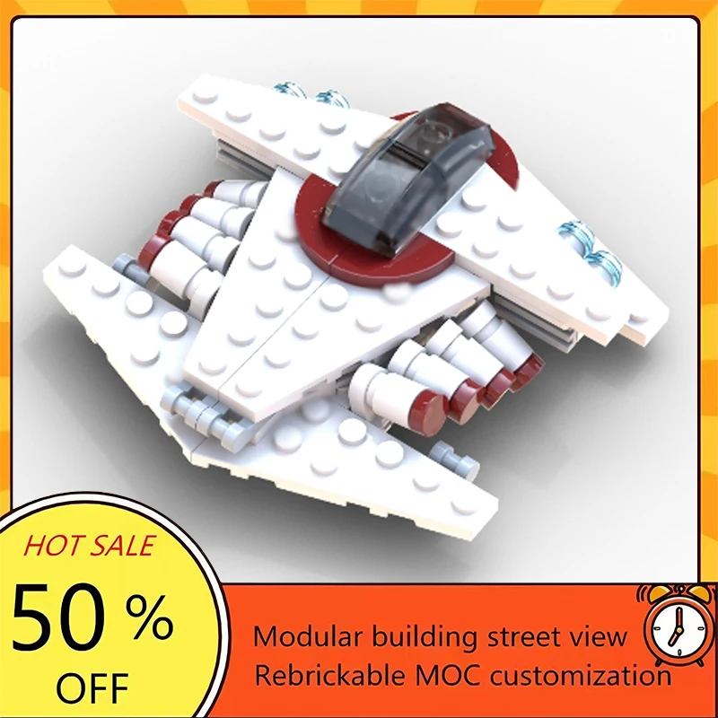 

88PCS Popular Space War Movie Model MOC Building Bricks Spaceship Modular Technology Gifts Holiday Assemble Children Toy Suit