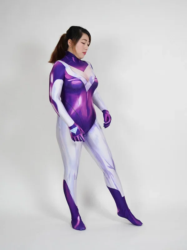 Costume de cosplay DJ Sona pour adultes et enfants, costume de batterie de héros souriants, olympiques Zentai, combinaison d'Halloween, femmes et filles