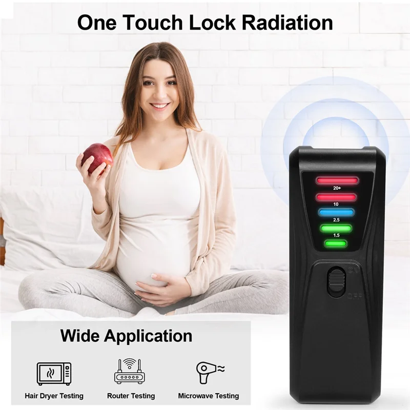 Portable Electromagnetic Field Radiation  EMF Meter EMF