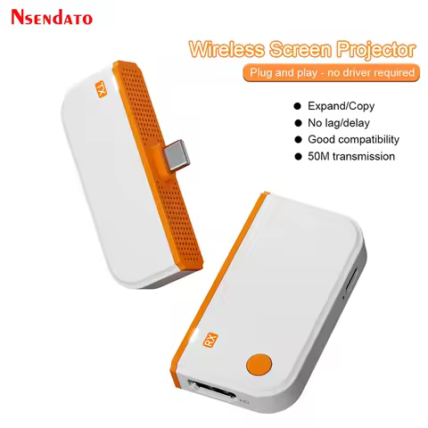 1080P 50M Wireless HDMI Extender HDMI USB C Video Transmitter Receiver Wifi Display TV Stick Dongle Adapter for PC TV Laptop