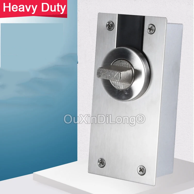 2Sets Heavy Duty Door Pivot Hinges 360 Degree Rotation Hinges Up and Down Install Invisible Loading 400KG GF1123