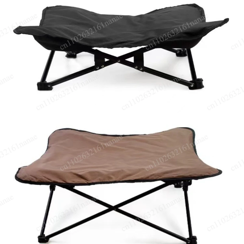 Comfortable Removable Cat and Dog Mattress Portable Pet Bed Folding Outdoor Waterproof and Bite Resistant Camp Bed