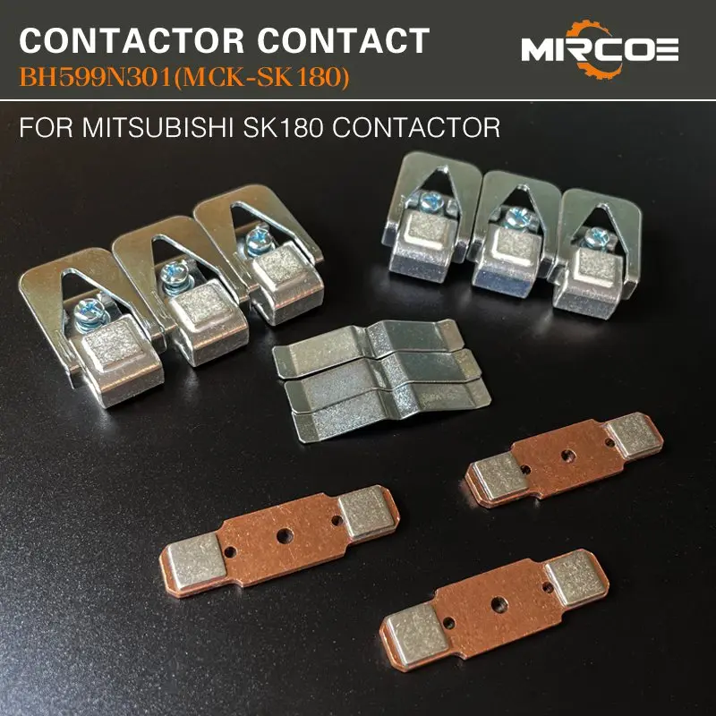 

Комплекты главных контактов и ремонтные комплекты BH599N301 для контактора Mitsubishi S-K180