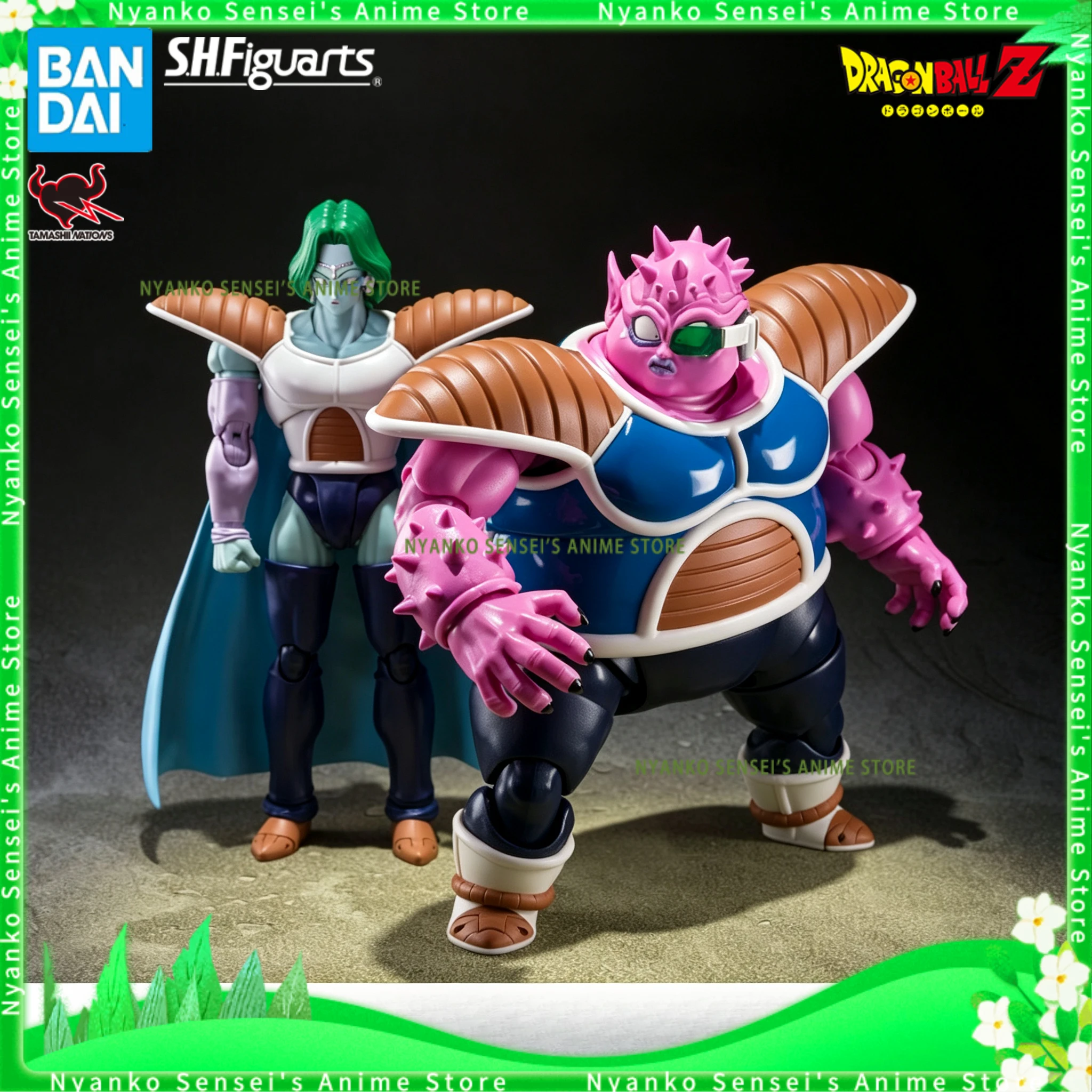Pre-Sale Bandai SHF Dragon Ball Z Dodoria & Zarbon A Lonesome Final Battle  S.H.Figuarts Action Figure Anime Model Trendy Toy