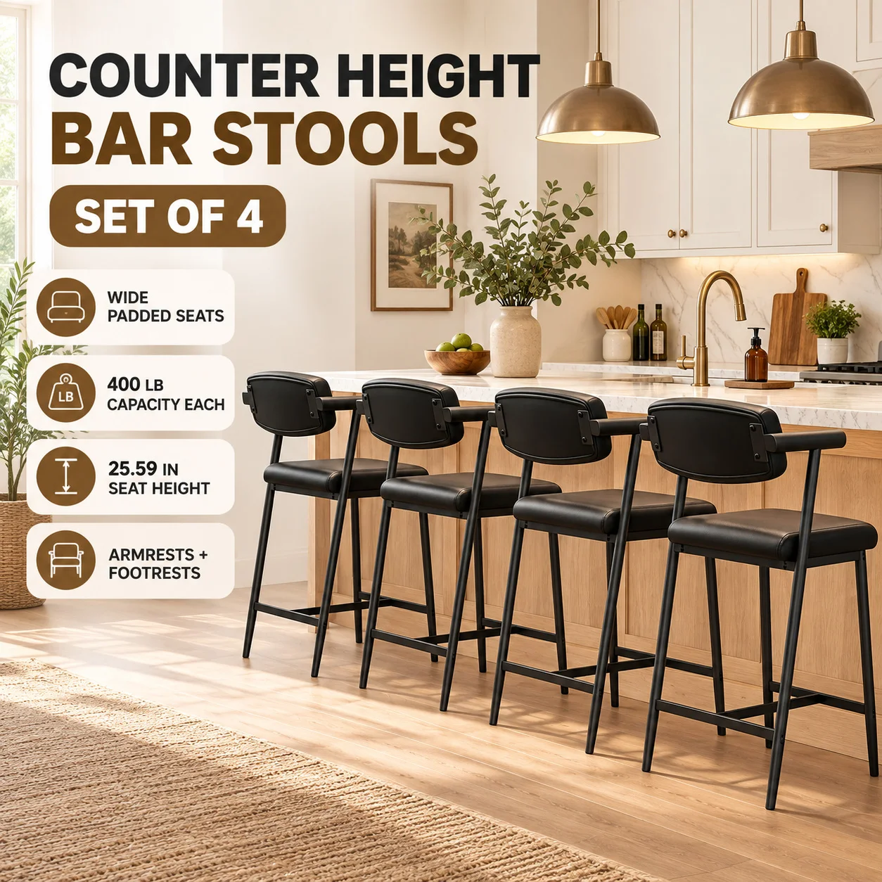 #11 Best Rated Adjustable Bar Stools to Buy in 2026