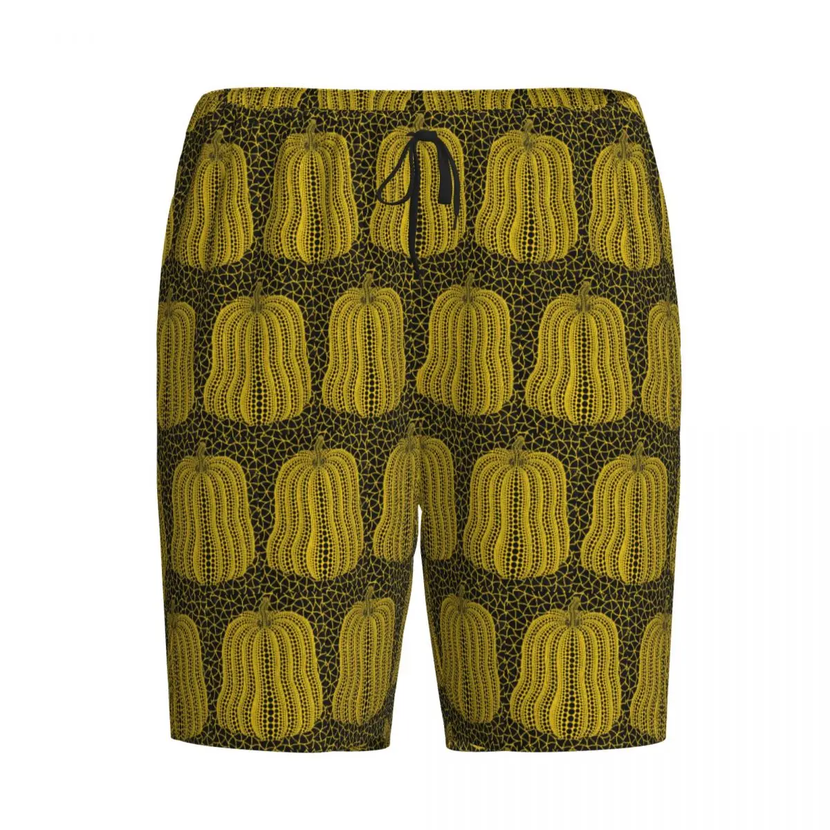 

Мужские пижамные штаны с абстрактным принтом тыквы Яёи Кусамы, домашние штаны для сна и отдыха