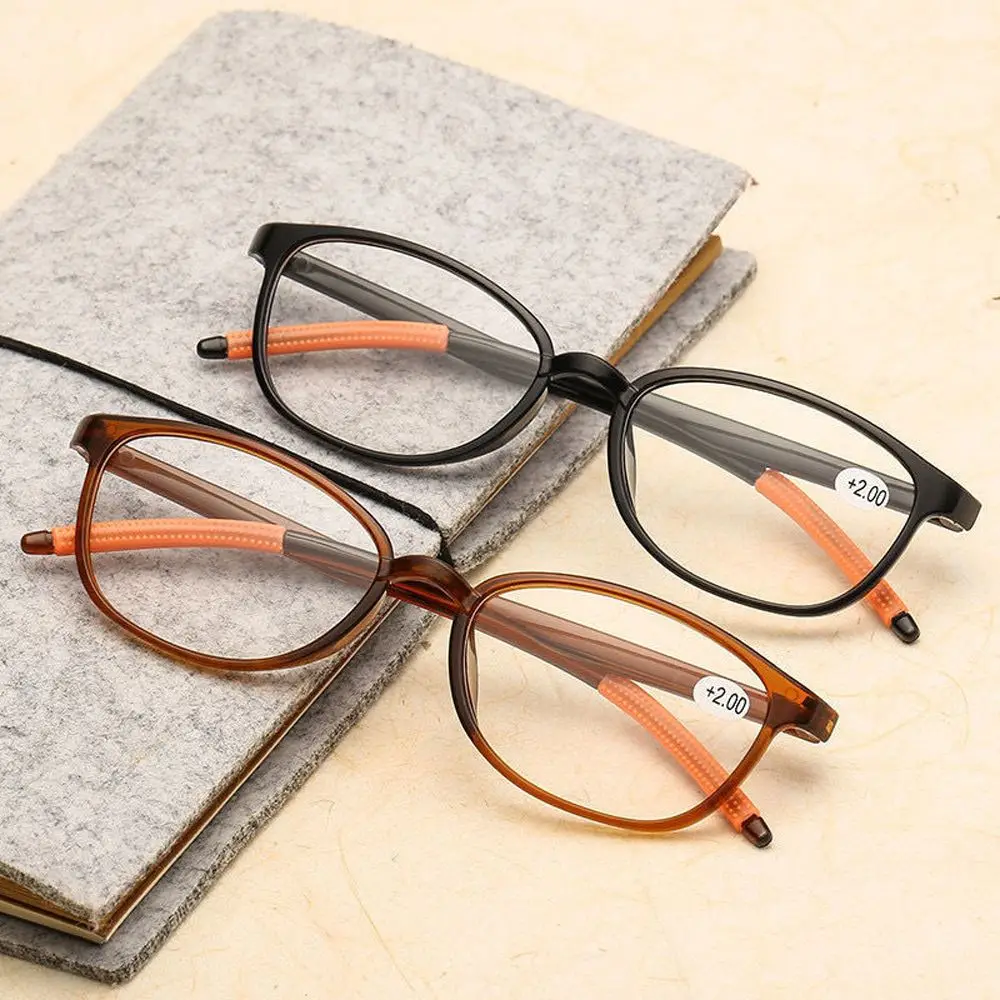 

Read Magnification Ultralight Vision Care Reading Glasses Round Hyperopia Eyewear Computer Eyeglasses Presbyopia Eyeglasses