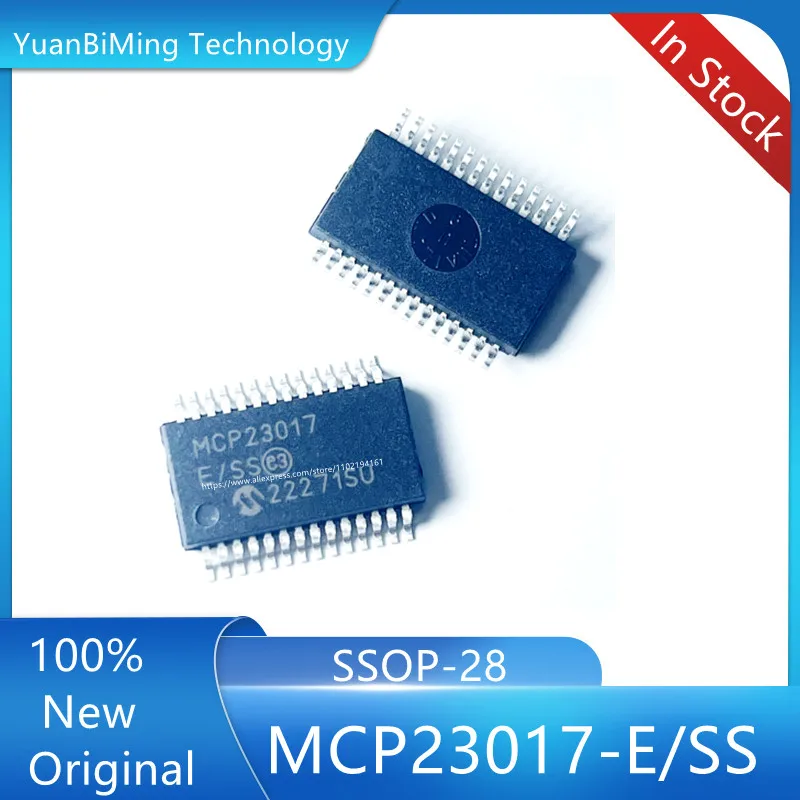 

10pcs/lot MCP23017 MCP23017-E/SS SSOP-28 100% New Original in stock