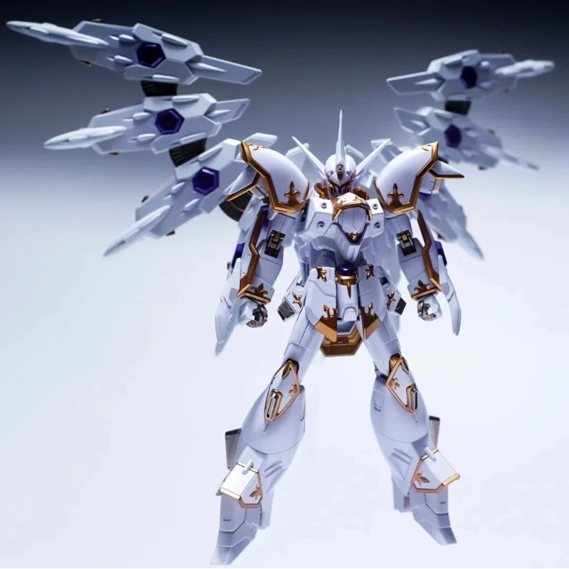 

HG 1/144 Black Knight Squad Garuda Assembly Model Kit Action Figure Anime Mecha Toy With Water Decals Decor Fan Collectable Gift