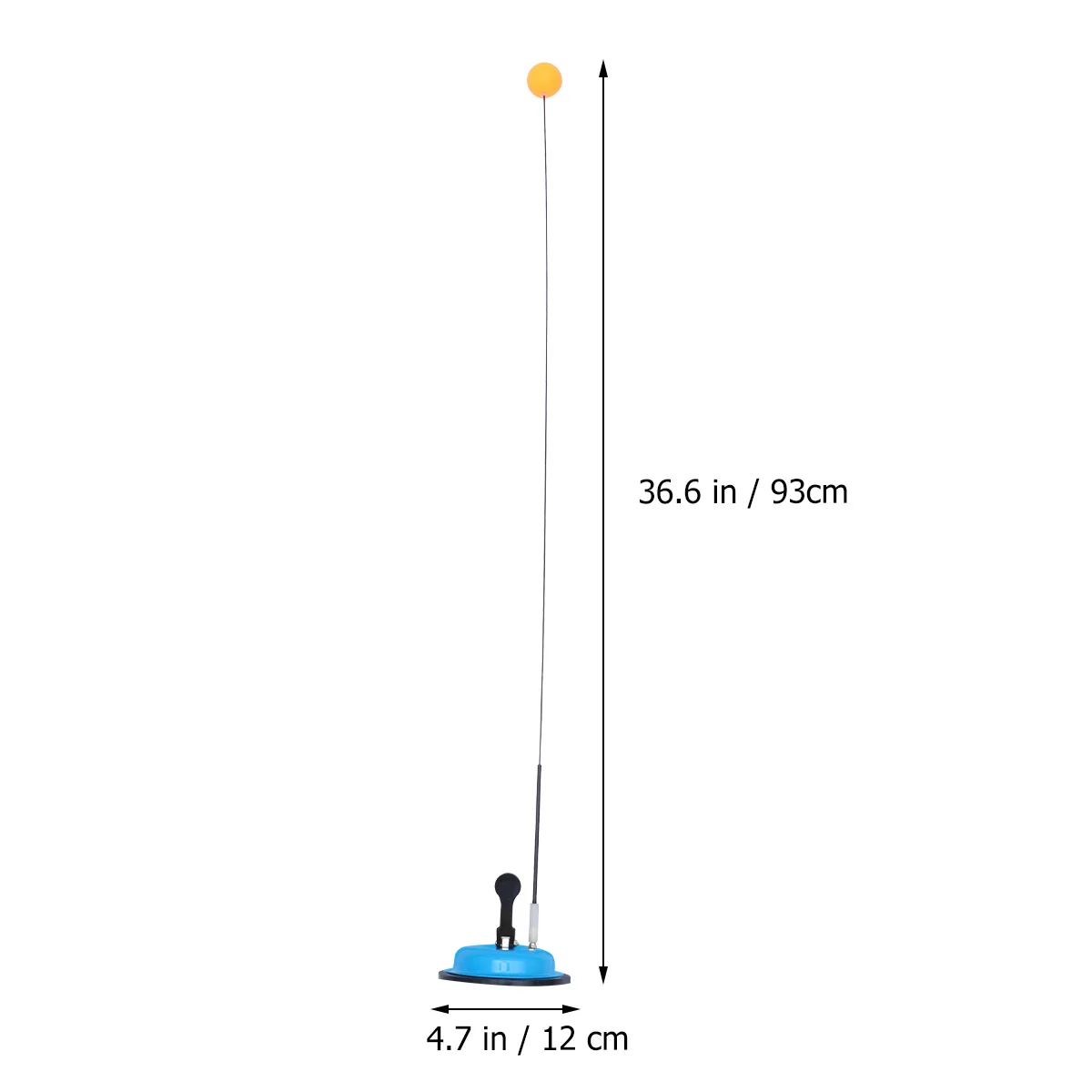 

1 set 1 Set Blue Table Tennis Training Device With Suction Base For Adults Beginners Portable -Pong Racket Set Accessories