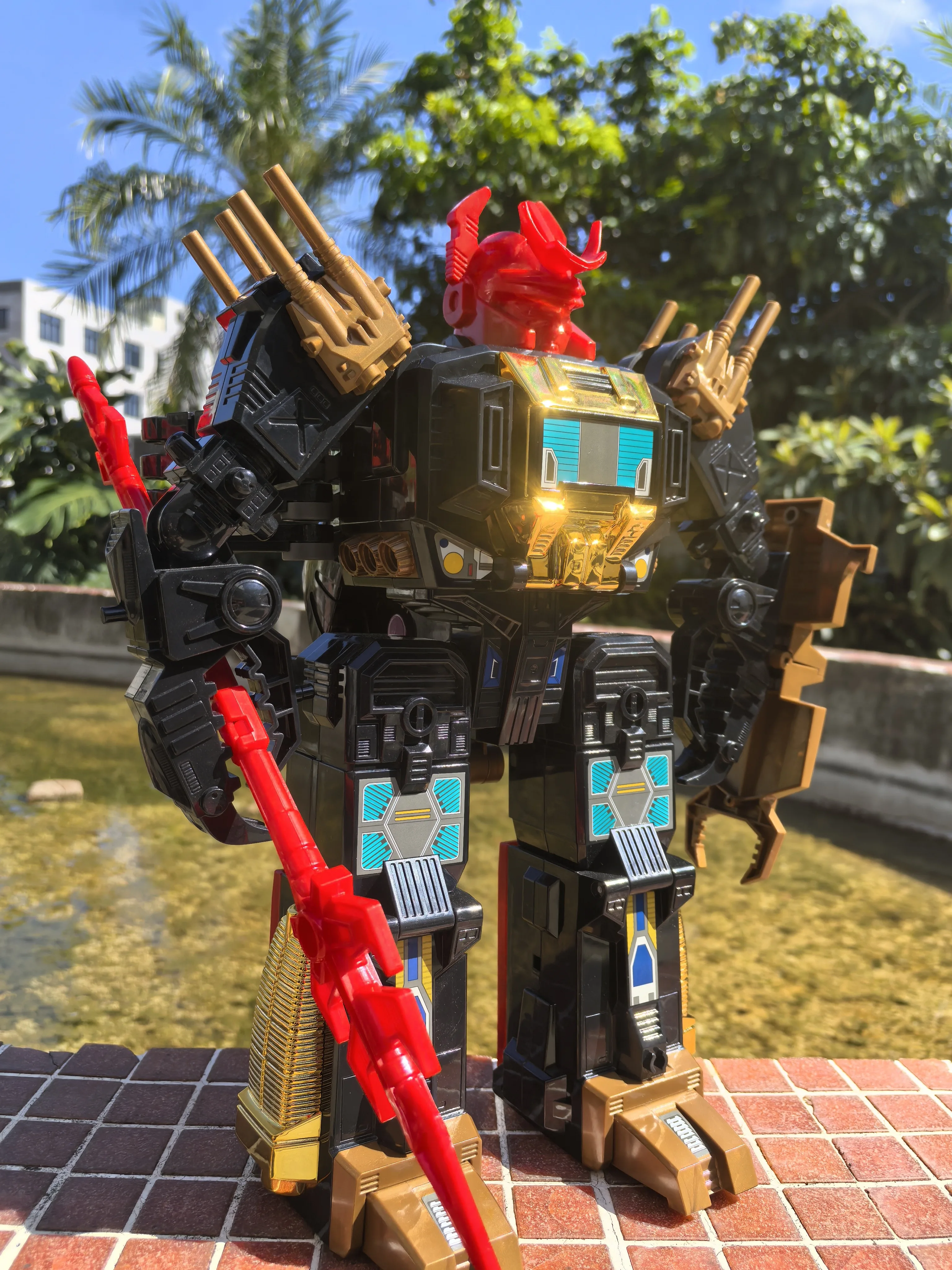 BXZX التحول BX-04 BX04 Dark Scorpion Giant Scorponok الإصدار الداكن 35 سم