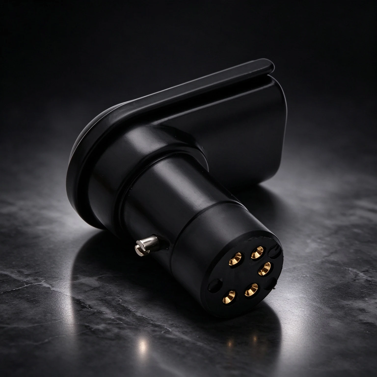 Hifi 90 Degree Right Angel SME Connector Vinyl LP Phono DIN 5 Pins Poles Female Record Tonearm Terminal XLR Plug Jack
