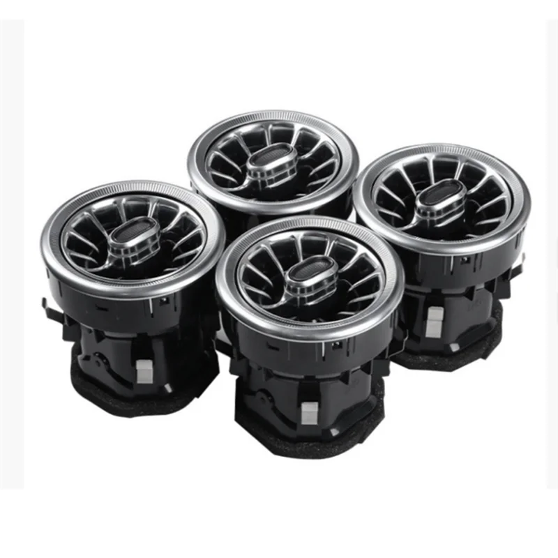 

4Pcs Car Front Dashboard Air Conditioning Vent Assembly A/C Air Vent Grille A4478308502 For Mercedes Benz V Class W447