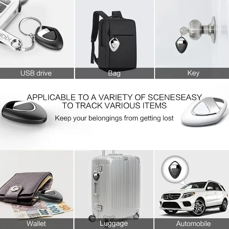 GPS Tracker Bluetooth Anti-Lost Device Pet Kids Bag Wallet Tracking for IOS Smart Finder Locator Accessories